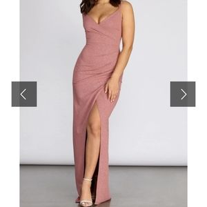 Mauve formal dress